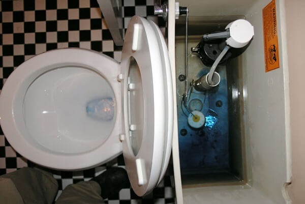 Fuite au niveau des WC, comment trouver la source du problme?