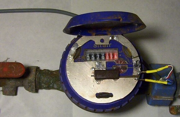 Illustration dysfonctionnement compteur d'eau